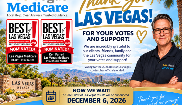 Thank You For Voting for Las Vegas Medicare Thank You For Voting for Las Vegas Medicare