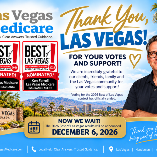 Thank You For Voting for Las Vegas Medicare Thank You For Voting for Las Vegas Medicare